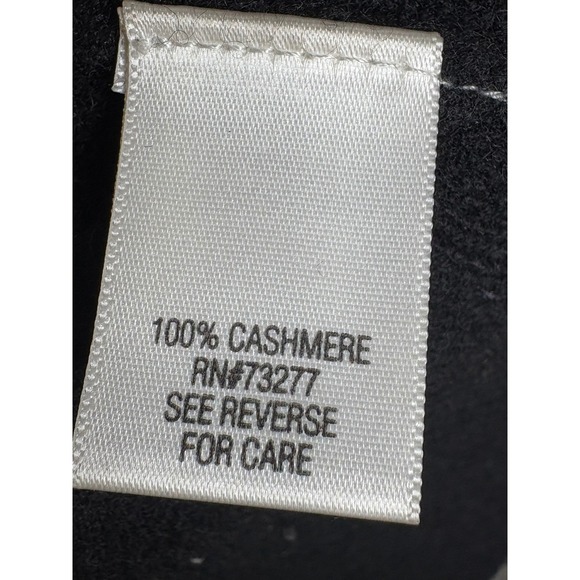 Apt 9 100% Cashmere Argyle Turtleneck Sweater Women's Size M Black Red Gray - Picture 5 of 6